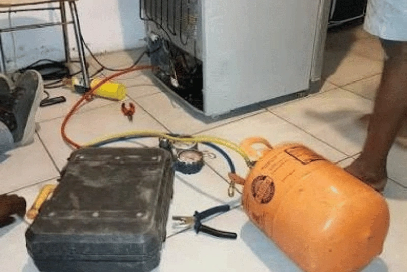 fridge repairing at home